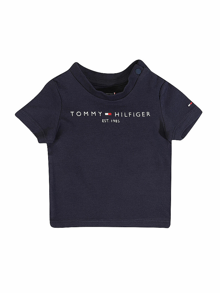 TOMMY HILFIGER Baby Jungen T-Shirt Essential dunkelblau | 74